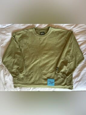 Daily Drills Olive Crewneck Sweatshirt